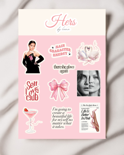 Her A4 Stickers | ستكرز