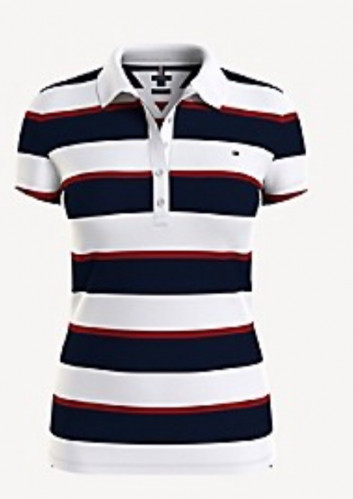 تيشيرت نسائي تومي هيلفيغر ( Tommy Hilfiger ) ابيض...