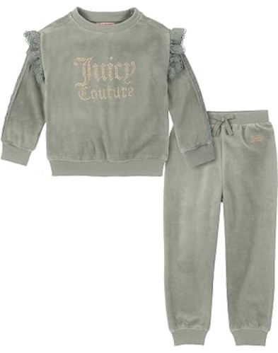 طقم زيتي مخمل Juicy