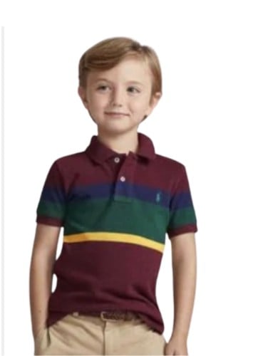 تيشرت ولادي رالف لورين Ralph Lauren ملون