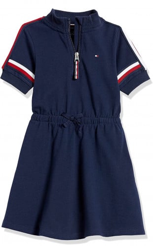 فستان كحلي تومي هيلفيغر أطفال - Tommy Hilfiger