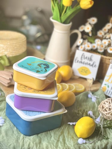 لنش بوكس الاميرات ( ٣ قطع )