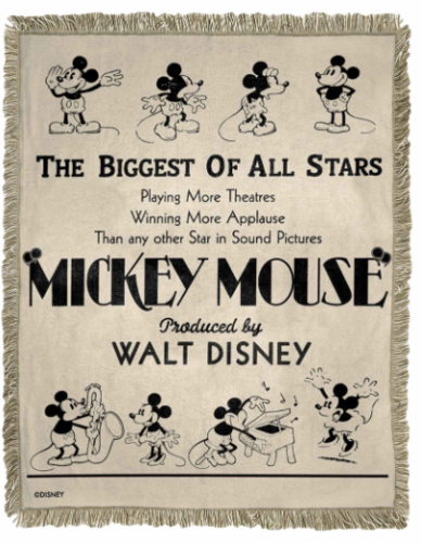 بطانية ميكي ماوس الكلاسيكي