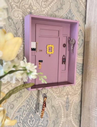 علاقة مفاتيح شقة مونيكا