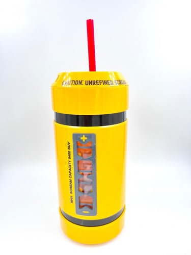 كوب أنبوب الصريخ ( بدون مصاص )