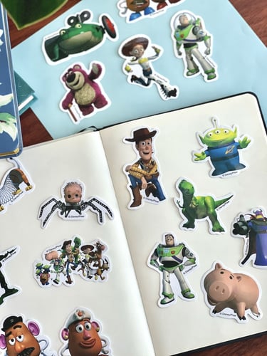 ملصقات حكاية لعبة ( 10 قطع )