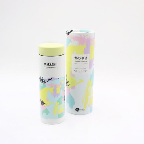 حافظة ماء و مشروبات مميزة بتصميم خاص وبغطاء من الل...