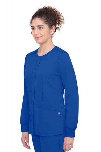 سكراب طبي ازرق كم طويل | بلوزة