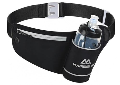 شنطة حزام جري مقاوم للماء مع جيب تخزين واسع