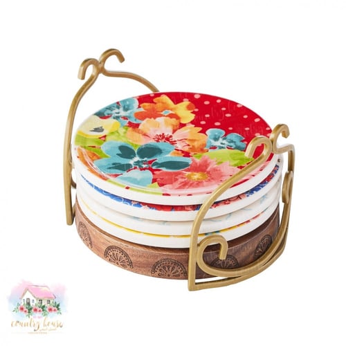 9930 طقم كوسترات موردة مع ستاند