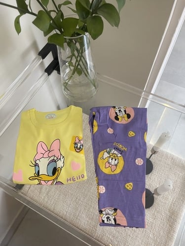 بيجامة بناتي صيفي ميني ماوس