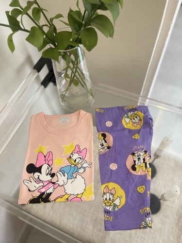 بيجامة بناتي صيفي ميني ماوس