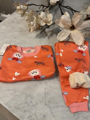 بجامة بناتي مبطن (شتوي)