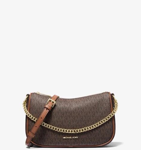 Michael Kors Carmela Medium Signature Logo Convertible Crossbody Bag, order 3-4 weeks