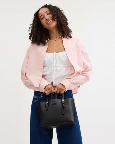 Coach Mollie Tote 25 In Signature Canvas شنطه حجم...