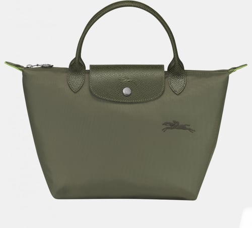 لونق شامب شنطه حجم صغير لون زيتي