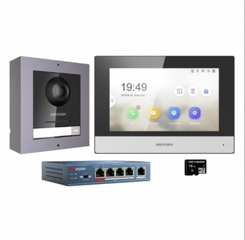 إنتركم داخلي Hikvision DS-KIS602 مع كاميرا ملونة |...