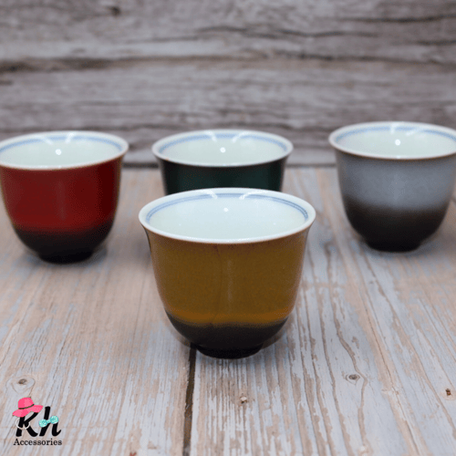 مجموعة فناجين الفصول الأربعة