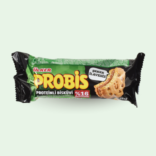 بسكوت موز وكاكاو بالبروتين Ulker Probis