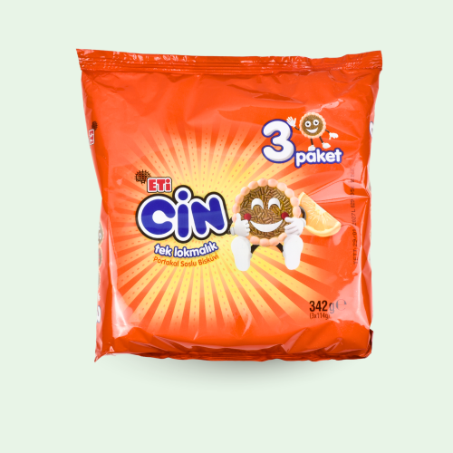 بسكويت بالبرتقال Eti cin