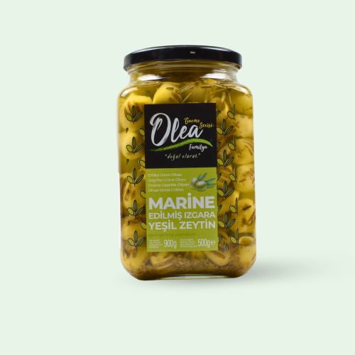 زيتون اخضر مشوي تركي 900ج OLEA