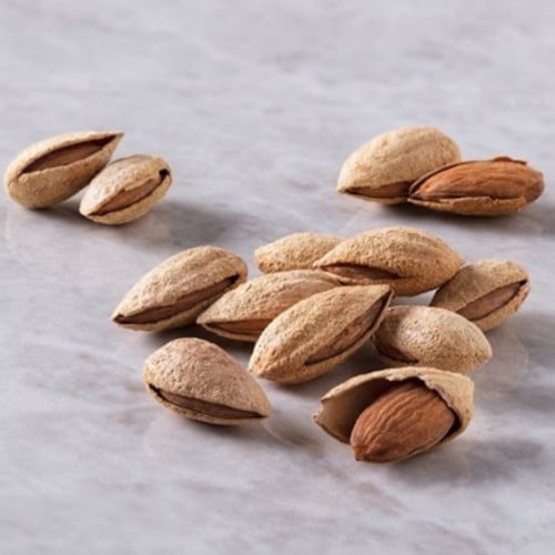 لوز بجلي بالقشر