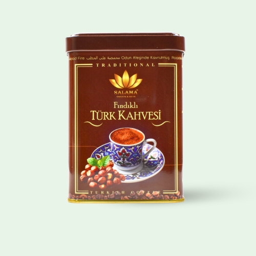 قهوة تركي بالبندق (محمص على الخطب)