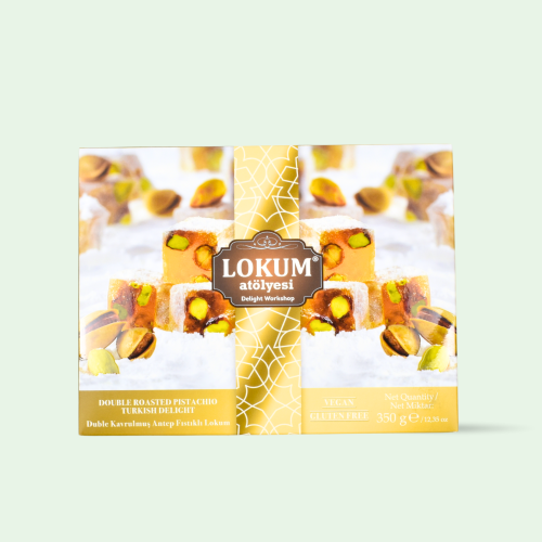 حلقوم تركي بالفستقLokum Atolyesi