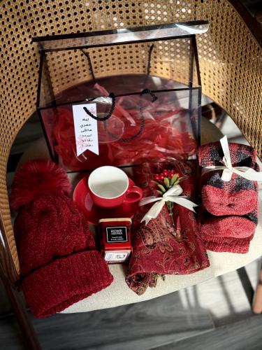 بوكس شتوي احمر