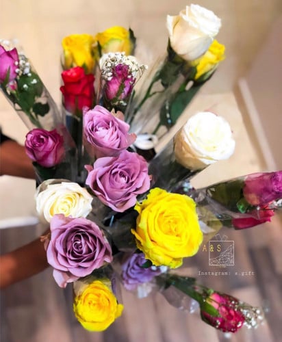 توزيعات الورد