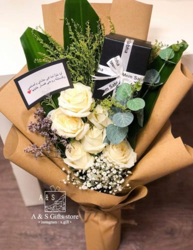 باقة ورد ريفية