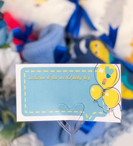 كرت مواليد(welcome to….) من المصممة المها