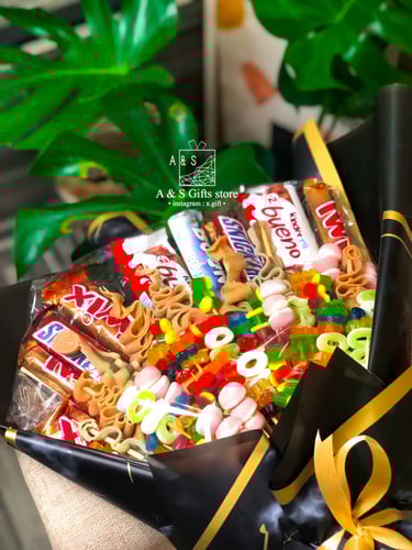 بوكيه الكاندي والشوكلاته