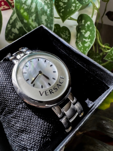 ساعة رجالية كلاسيك باللون فضي