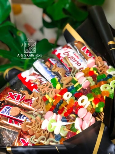 بوكيه الكاندي والشوكلاته