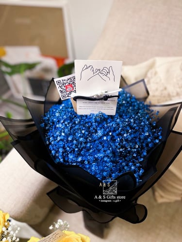 باقه جبسوفيليا + اساور الكبلز