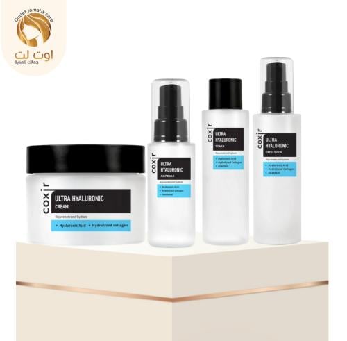 مجموعة صفاء ونضارة البشرة الكورية من كوكسير