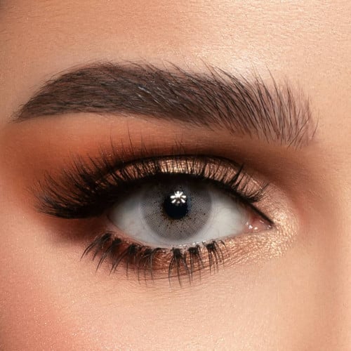 عدسات زينة ملونة من لومينوس - رمادي Gray