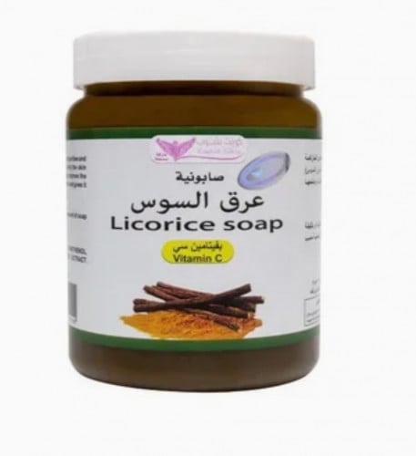 صابونية عرق السوس بفيتامين سي من كويت شوب