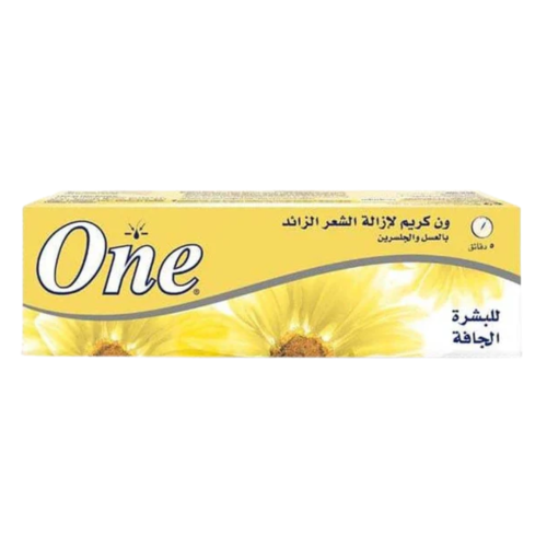 ون كريم ازالة الشعر بالعسل والجلسرين للبشرة الجافة...