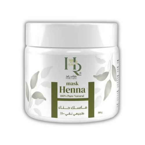 حناء رغد ماسك حناء طبيعي نقي 100% - 500 جرام