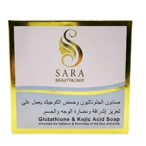 سارة بيوتي صابونة الجلوتاثيون الجسم والمناطق الحسا...