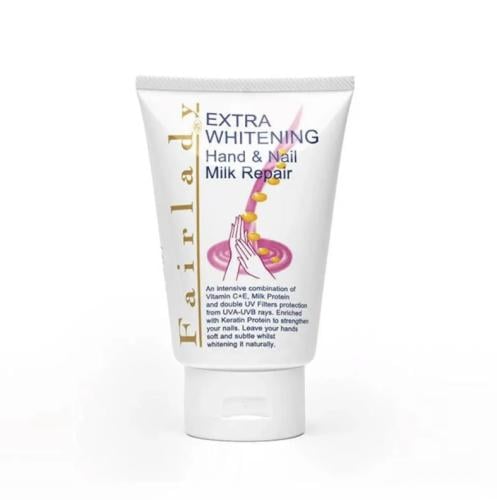 Daily hand and nail care cream with milk from Fair...