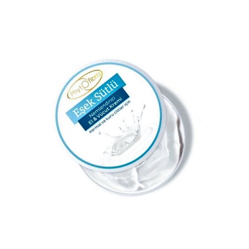 كريم حليب انثى الحمار لتفتيح وترطيب الجسم واليدين...