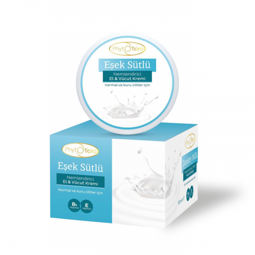 كريم حليب انثى الحمار لتفتيح وترطيب الجسم واليدين...