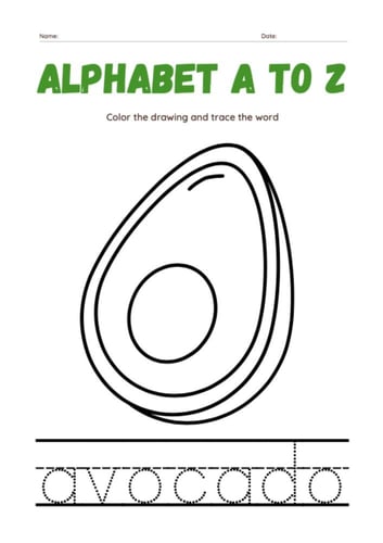 تعليم كتابة الحروف الانجليزية للأطفال PDF - صور ال...