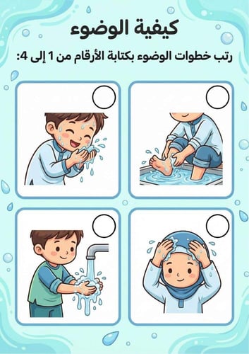 نشاط المسلم الصغير لتعليم الأطفال الاسلام