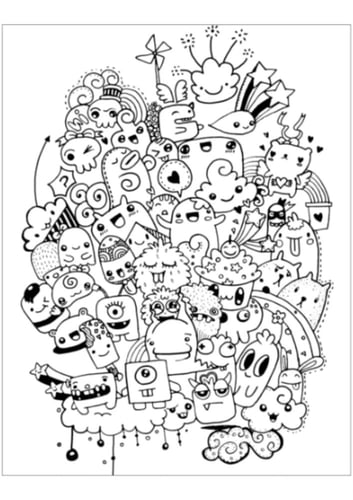 انشطة تلوين للاطفال عالم الكائنات العجيبة