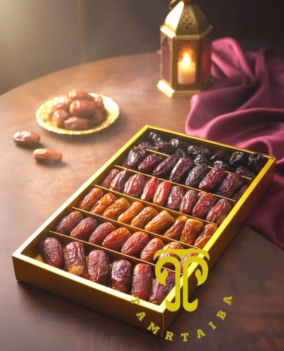 1 كيلو من ستة أنواع من تمور المدينة المنورة الفاخر...