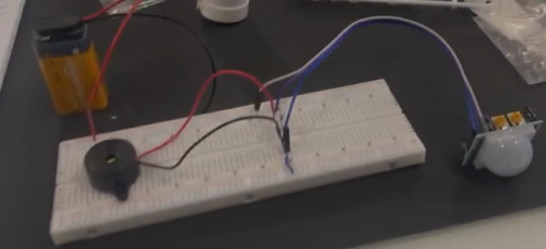 مشروع جهاز انذار